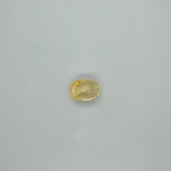 Yellow Sapphire (Pukhraj) 8.27 Ct Best Quality